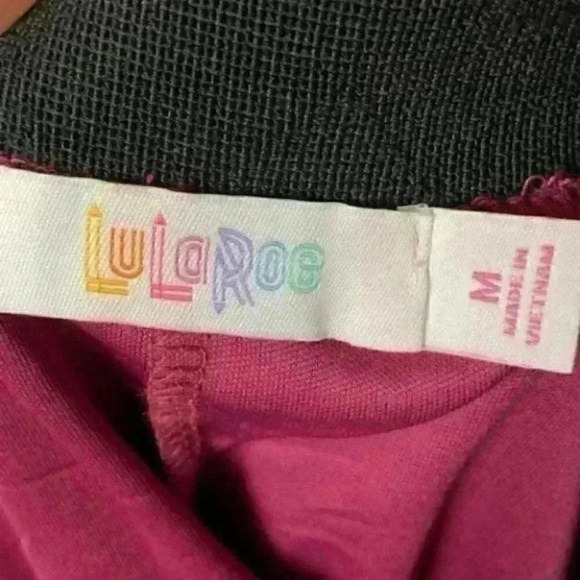 Lularoe Lola skirt M 8-10 chiffon elastic waist - Picture 8 of 10